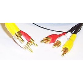 3X PHONO P TO P - 10M, Audio & Video Cable Assemblies QTY X 1