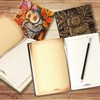 Copeflap Antique Notebook, a5, Owl Journal, Spell Book, Spell Book-style