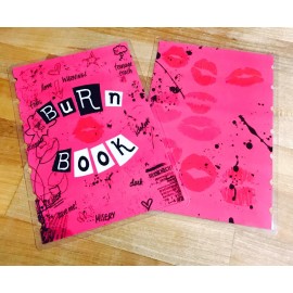 Handmade *Burn Book* Mean Girls Cover Set for use w/ MINI Happy Planner-