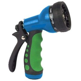Gardener Select (W0541R-12UPA Dial Nozzle Sprayer - Metal Turret Rear Trigger Spray Nozzle Hose Attachment with Adjustable 9 Pattern Head