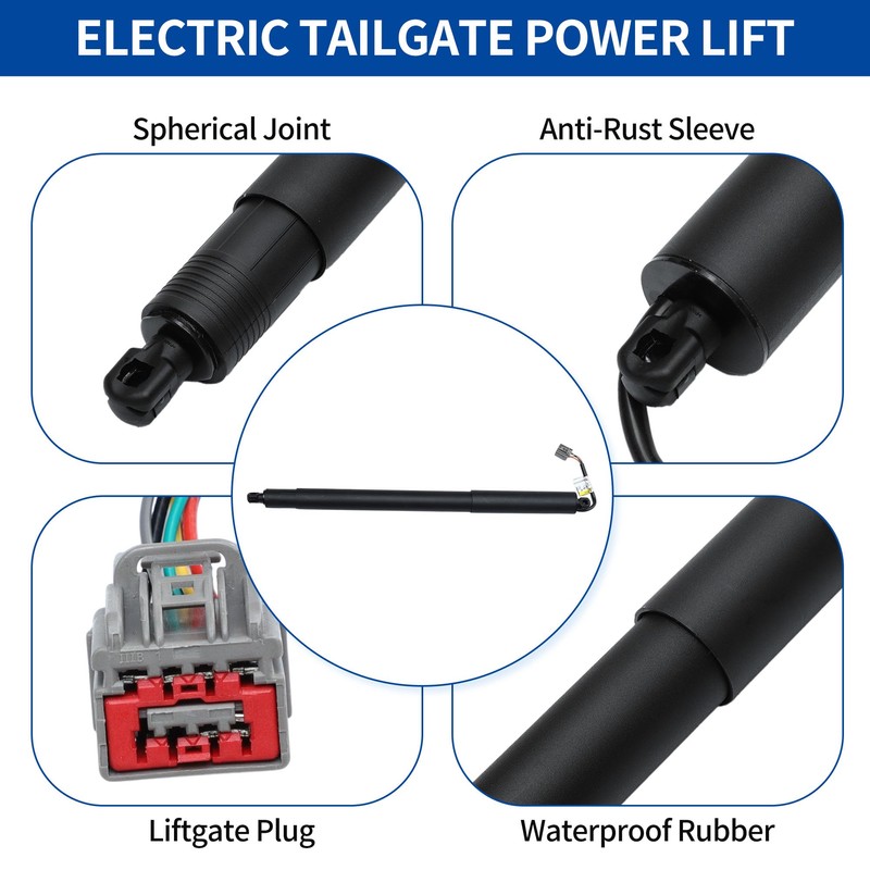 X AUTOHAUX Rear Left Right Tailgate Power Lift Support for