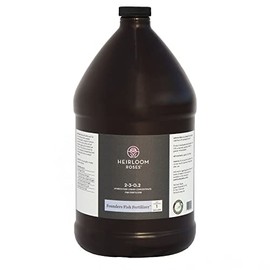 Heirloom Roses Founder’s Fish Fertilizer - All Natural Plant Food for Plants, Natural Liquid Emulsion Fertilizer, One Gallon Garden Fertilizers for Rose Flower and Tomato Outdoor Gardening