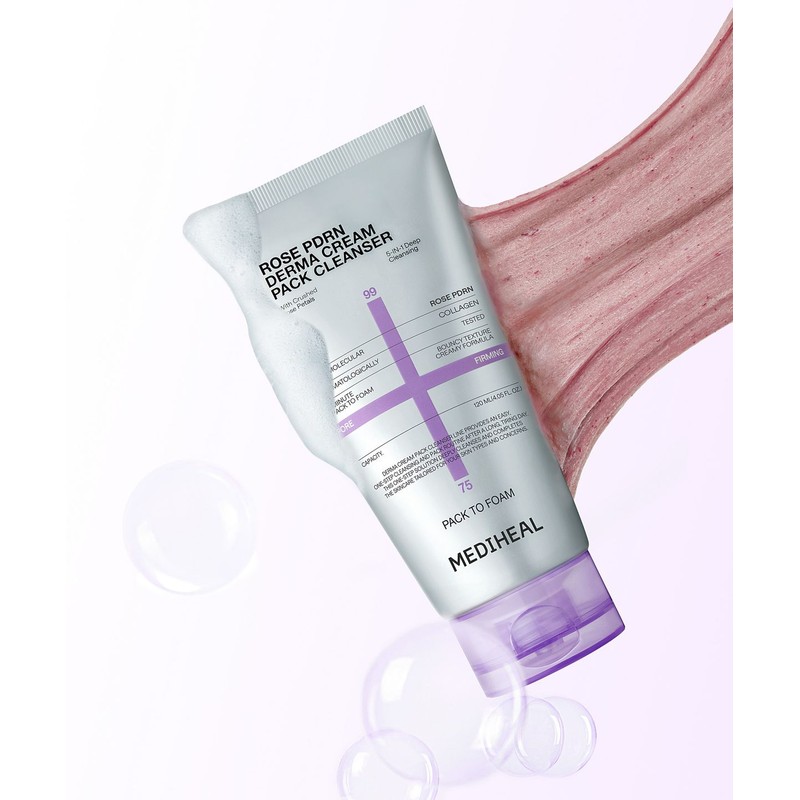 Mediheal [2pack] Derma Cream Pack Cleanser 120ml 2 Types Choose