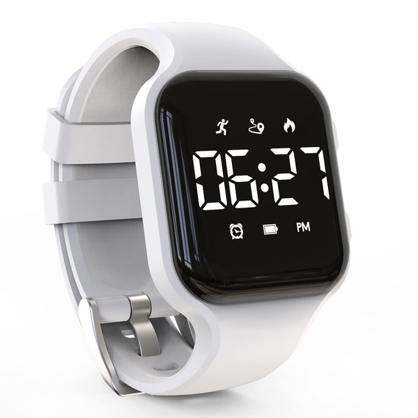 LED Kids Multifunction Steps Counting Watch, Digital Watch, Non-Bluetooth Pedometer