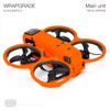 WRAPGRADE Skin Sticker for DJI AVATA 2 (Neon Orange)