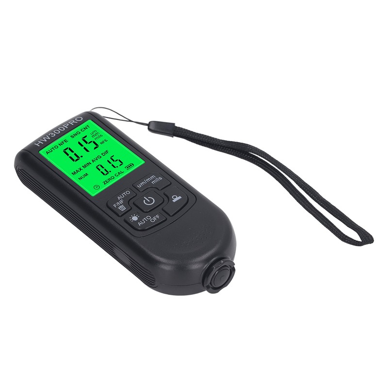 Coating Thickness Gauge High Accuracy Paint Depth Gauge Meter Antislip