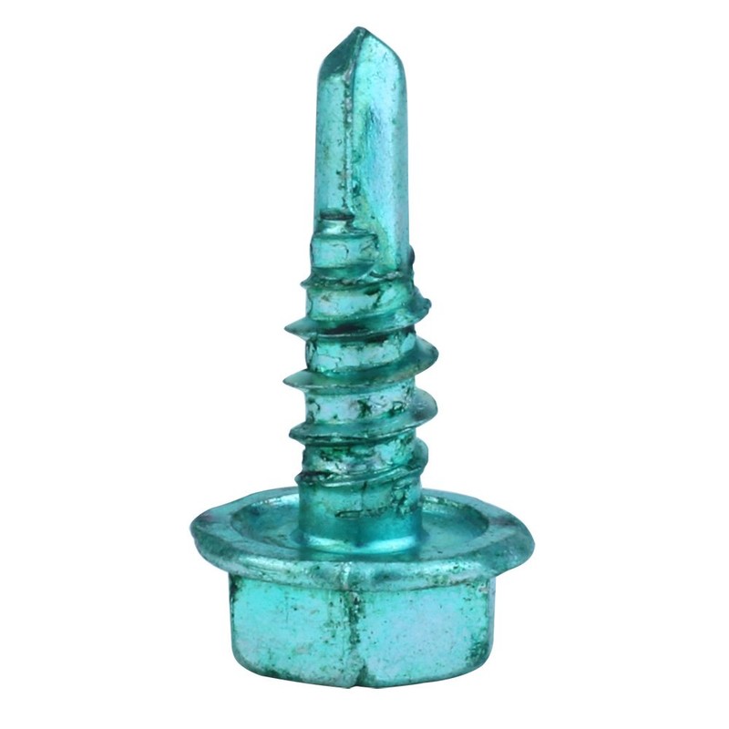 Skywalker #10 Self-Tapping Hex/Phillips/Slotted/Square Head Ground Screws (Box of 100