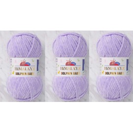 3 Knäuel Himalaya Delphin Baby Garn 395 Yards 3x100g Super Bulky Baby Blanket Garn (80305)