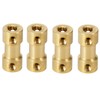 MORFUM 5PCS 3.17mm to 4mm Shaft Coupling Motor Connector Bore