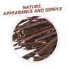 Beatifufu DIY Wood Sticks for Crafts Natural Log Branches Wooden