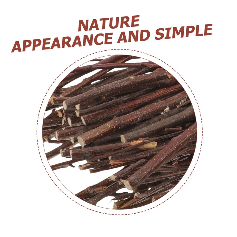 Beatifufu DIY Wood Sticks for Crafts Natural Log Branches Wooden