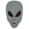 ToeJamR Snowboard Stomp Pad - Alien Head - Gray