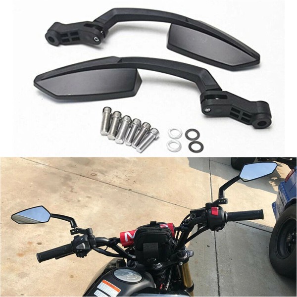 KEEPDSGN Carbon Fiber Motorcycle Rear Side Mirrors 8/10mm For Yamaha