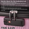 3 Piece Luggage Set with TSA Lock, ABS Hardside Spinner