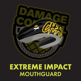 DAMAGE CONTROL Extreme Impact Mouth Guard – Sports Mouthguard for Boxing, MMA, BJJ, Hockey, Rugby, Lacrosse, & More – Mouthpiece for Teeth & Jaw Protection, for Youth & Adults
