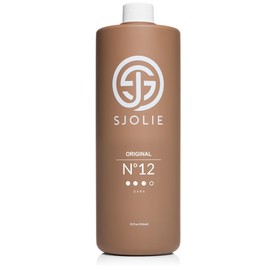SJOLIE SUNLESS SJOLIE Spray Tan Solution - No. 12 - Dark Hydrating Tanning Spray | Sunless Tanner for a Rich Bronze, Long Lasting, All Natural Spray Tan (32oz)
