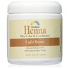 RAINBOW RESEARCH HENNA,PERSIAN LIGHT BROWN, 4 OZ Pack of 2