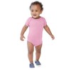 Occupy Mars 6 Months Light Pink Cotton One-Piece Infant Baby