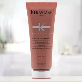 KERASTASE Chroma Absolu Fondant Cica | Anti-Porosity Conditioner, Colored Hair