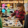 Basytodio 27-Piece Kids Tool Set Real with Storage Tool Bag
