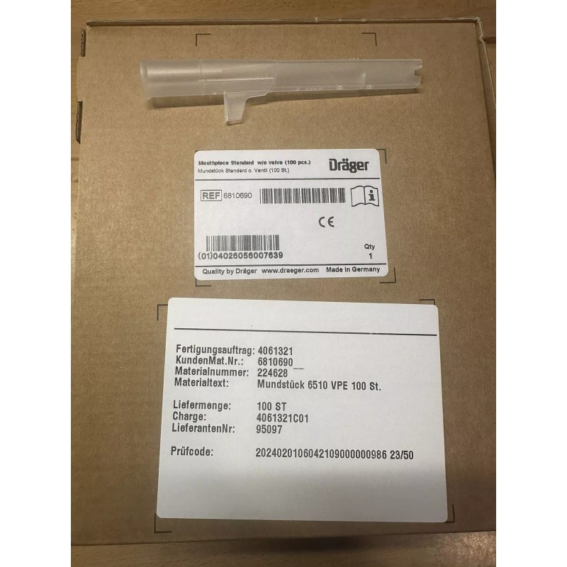 Drager Dräger 6810690 Alcotest mouthpiece (Slide‘n‘click