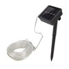 Solar Rope String Lights Waterproof Low Voltage LED Light Beads