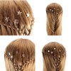 Beetoo 12 Pack Spiral Star Hair Clips Vingate Star Hair