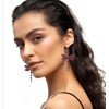 Gleamart Dragonfly Earrings Boho Style Color Rhinestone Dangle Earrings for