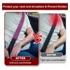 Fundas De Cinturón De Seguridad 2 Piezas Almohadillas Púrpur