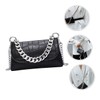 Healeved Women's Bag Stylish Handbag Black Pouch Mini Belt Bag