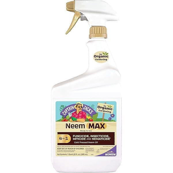Bonide Captain Jack's Neem Max, 32 oz Ready-to-Use Spray Cold
