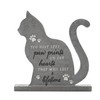 Widdop and Co Grey Pet Memorial Stone Plaque 20cm -