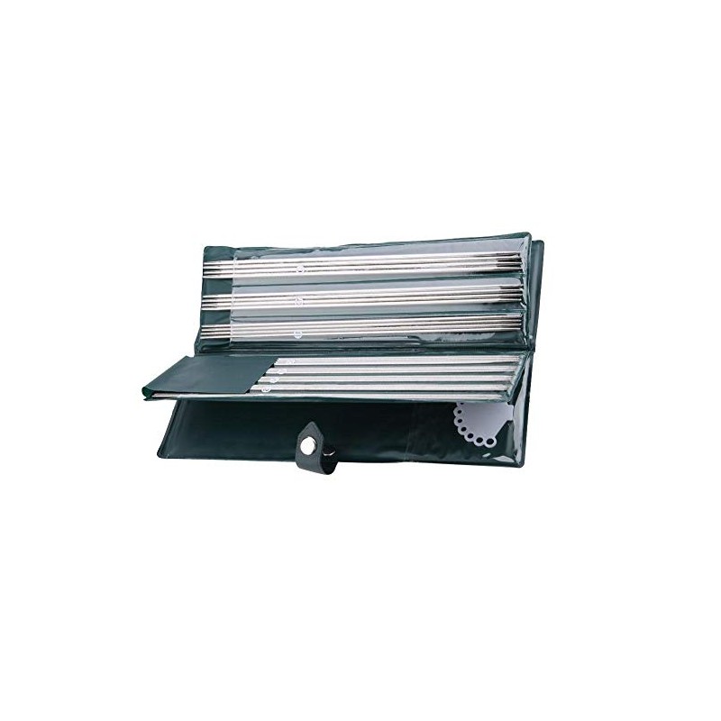 Garosa 44pcs Agujas de Tejer de Doble Punta Suéter Agujas