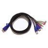 CKL HDMI KVM Cable A 5 Feet (1.5 Meters) Dedicated