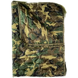 HighSpeedDaddy: Large Woobie Military Blanket & Poncho Liner for Camping & All Weather Use - Water Resistant + Ripstop - Lightweight, Thermal, Insulated - Tactical, Emergency, Outdoor - 82x60