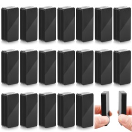 40 Pieces Outdoor Curtain Weights Heavy Outdoor Waterproof Curtain Magnets Flag Weight Magnetic Weight for Home Decor Shower Outside Curtains Tablecloth Flag Tablecloth to Stop Wind (Black)