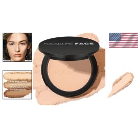 Unbranded High Coverage Translucent Pressed Powder Compact - Perfect for All Skin Types