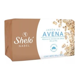 Sheló Nabel Jabón De Avena Antioxidante Hidratante Sheló Nabel