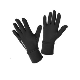 HSV Mens Black Plain Goalkeeper Ambidextrous Fleece S M Football Fans Football Gloves, black