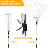 FIXM Telescoping Roof and Yard Rake 7-31 FT, Dual Use