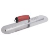 MARSHALLTOWN Fully Rounded Concrete Finishing Trowel, High Carbon Steel Blade,