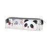 Legami Panda Transparent Pencil Case, 19.5x5.5 cm, Shows Exactly What