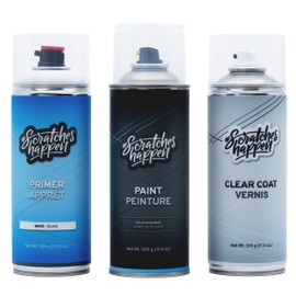 ScratchesHappen Exact-Match Spray Paint - White Gold Crystal (065/A0074) Tricoat for Lexus - Preferred (Paint + Clear Coat + Primer)