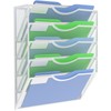 Kuntine.B Wall File Organizer Office Hanging Magazine Holder Wall File