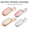 vehicleloong Key Fob Cover Case Shell Keychain for Jeep Grand