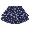 Flofallzique Girl Jean Skirt with Short Summer Ruffle Flared Toddler