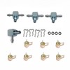 BuliBoao Fuel Return Line Injector Metal Connector Fits for Diesel