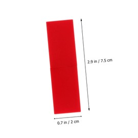 Healvian 5pc Magnet Empty Lipstick Tube Lip Balm Tube Material Diy Lipstick Containers Lip Balm Bottles Bulk Replacement for