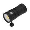 COB LED Diving Flashlight 100m Waterproof Underwater Torch with 3