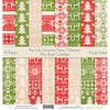Miss Kate Cuttables Pattern Paper Pack - Fair Isle Christmas